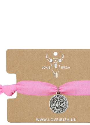 Soft pink coin silver