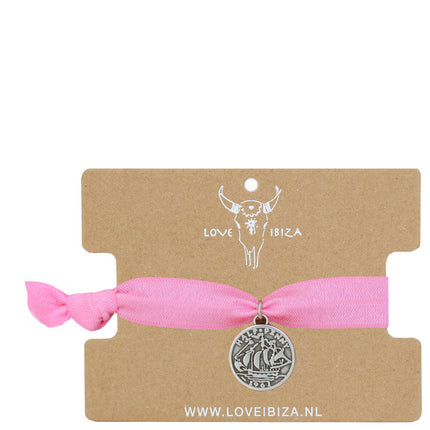 Soft pink coin silver