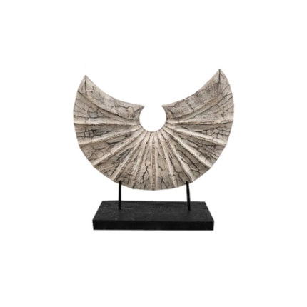 Ornament halve schelp M