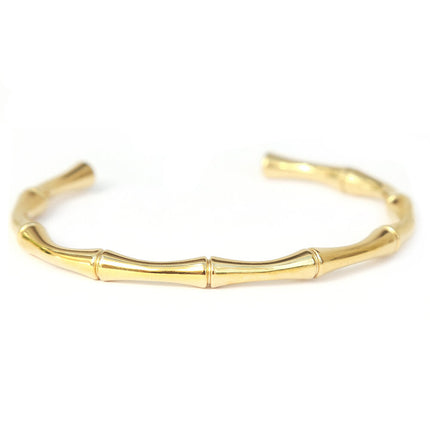 Gold bangle bamboo