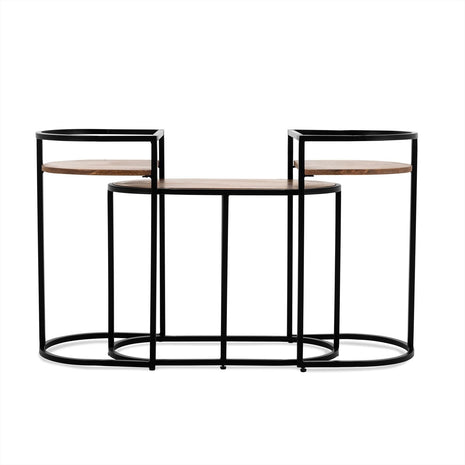 Jasmin Ovale Bijzettafel set