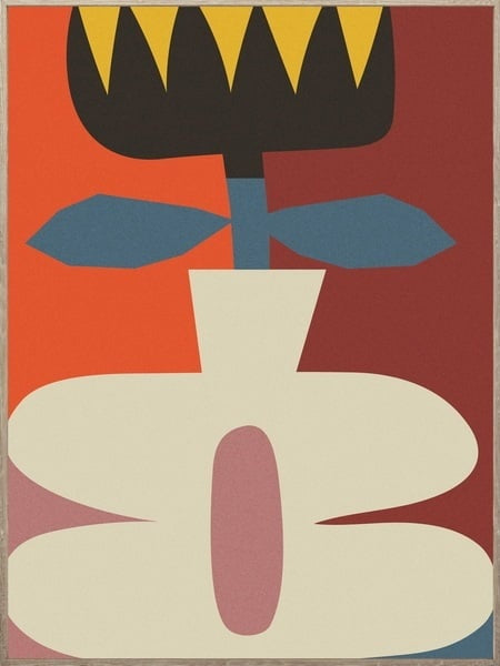 Poster in frame