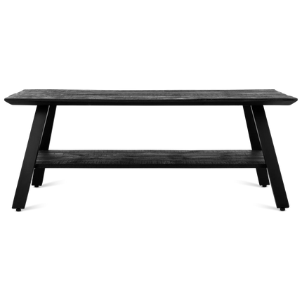 Salontafel Berlin Zwart met Vak