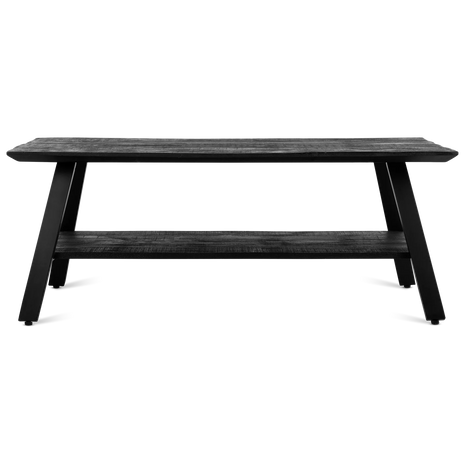 Salontafel Berlin Zwart met Vak
