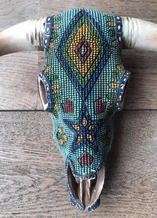 skull mosaic