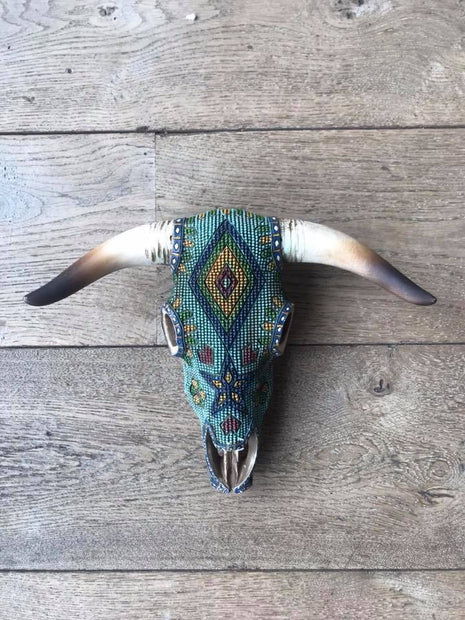 skull mosaic