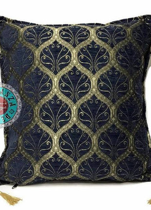 Honinggraat dark blue 70 x 70 cm