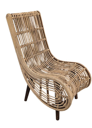 Rotan strandstoel