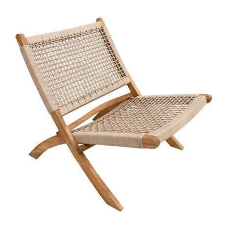 Lombok Loungestoel Zand model 2