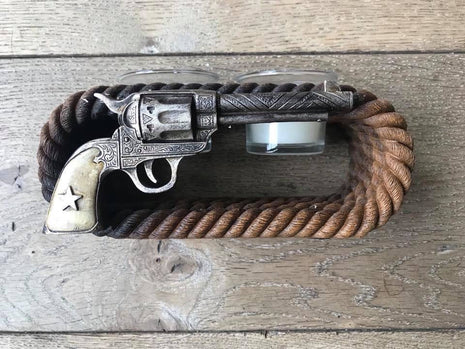 Waxinehouder revolver