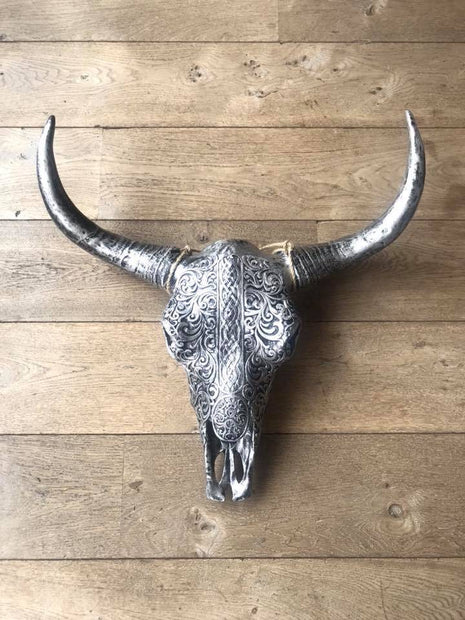Skull bedrukt groot