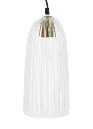 Glazen hanglamp cone