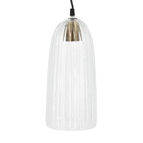 Glazen hanglamp cone