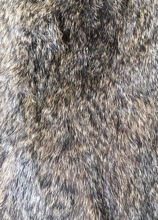 Konijnenvacht S bont bruin
