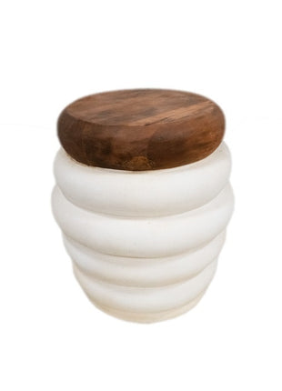 Bijzettafel Madhu Wit