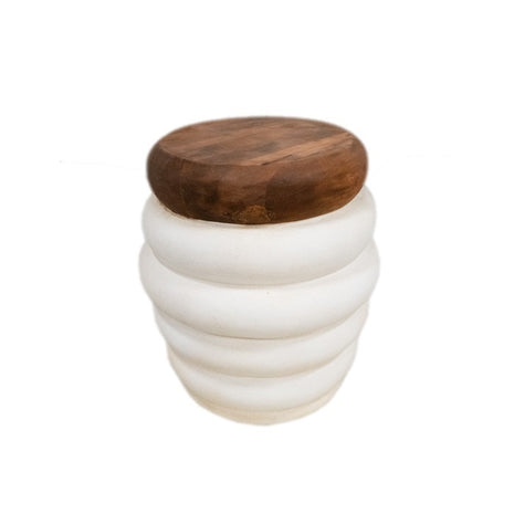 Bijzettafel Madhu Wit