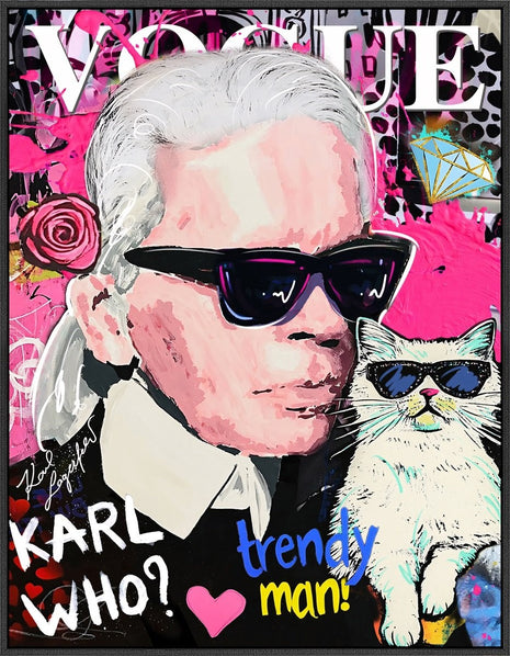 Schilderij High Gloss 70 x 90 cm