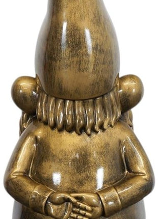 Tuinkabouter 1 Meter - Kabouter Tuin - Cadeau - Goud - 100 cm
