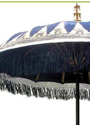 parasol groot blauw