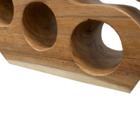 Suarhouten wijnrek Swan