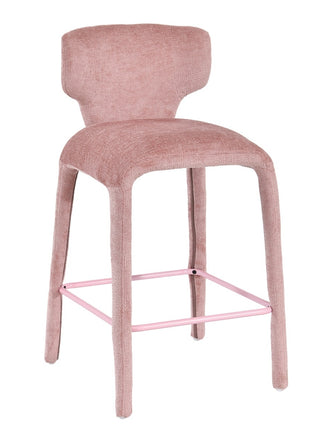 Barstoel Elin roze**