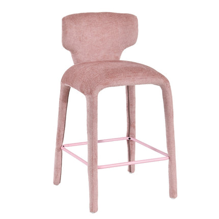 Barstoel Elin roze**
