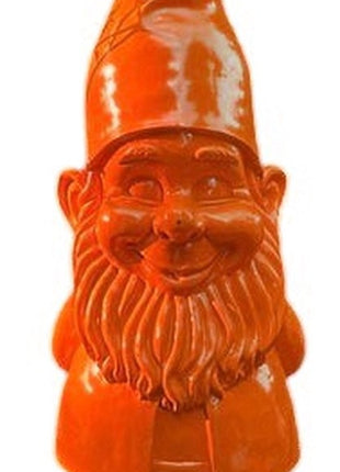 Tuinkabouter 1 Meter - Kabouter Tuin - Cadeau - Oranje - 100 cm