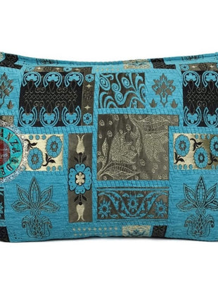 Patchwork kussenhoes/cushion cover ± 50x70cm