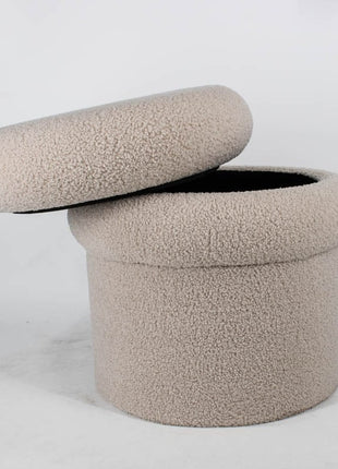 Poef met opbergruimte