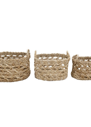 Mand Anyam set van 3