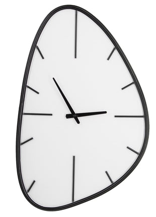Wandklok organisch asymmetrisch - Wit - Metaal - 46 × 71 cm