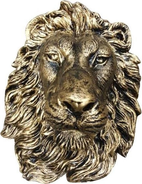 Leeuwenkop brons