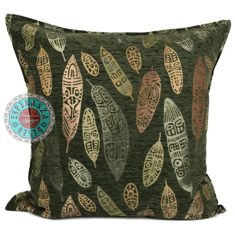 Aztec hardroze kussenhoes ± 70 x 70 cm