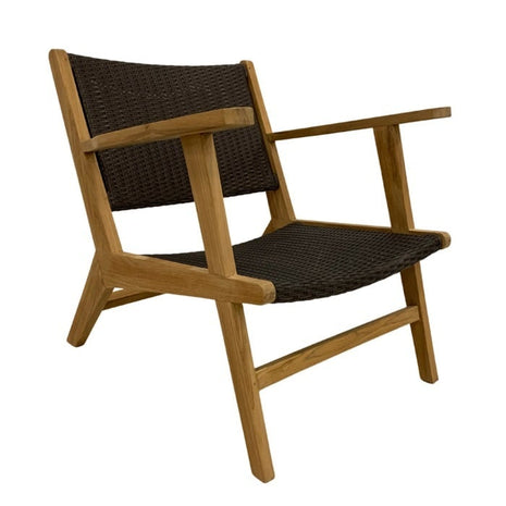 Rotan relaxstoel Bali - met arm