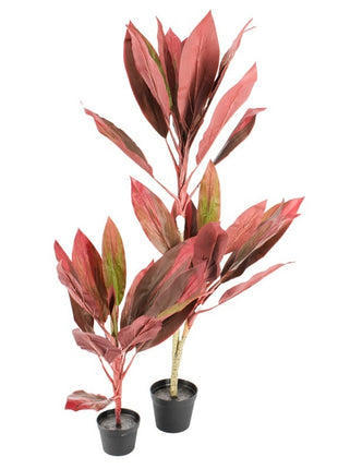 Kunstplant rode cycas 120cm