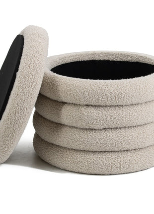 Poef met opbergruimte