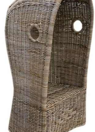 Tuinstoel Rotan Bruin - Strandstoel - 160 x 80 x 80 cm