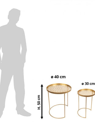 Bijzetafel  set van 2