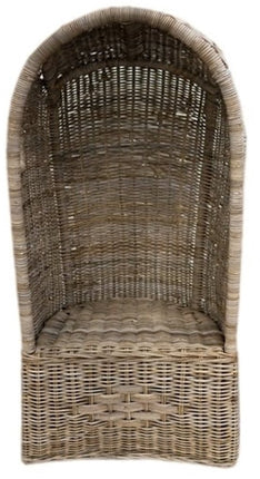 Tuinstoel Rotan Bruin - Strandstoel - 160 x 80 x 80 cm