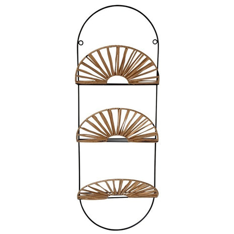 Tijdschriftenrek lang rotan