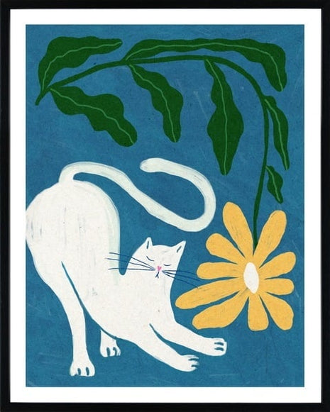 Poster in frame