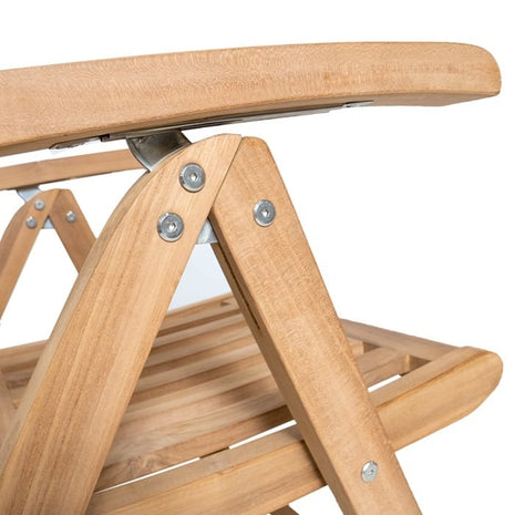 Verstelbare tuinstoel