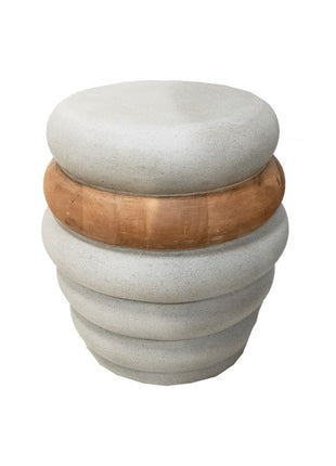 Bijzettafel Madhu Grijs