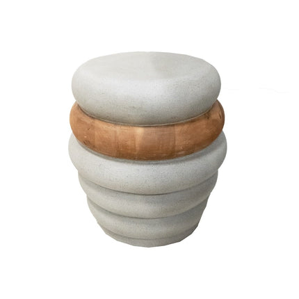 Bijzettafel Madhu Grijs