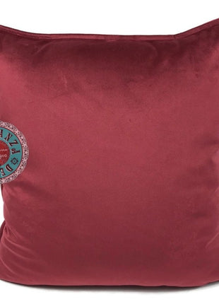 Velvet kussen steenrood 45 x 45 cm