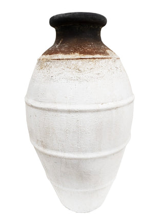 Vaas Boho Garis Wit