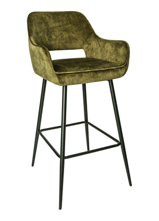 Barstoel velvet Fallon