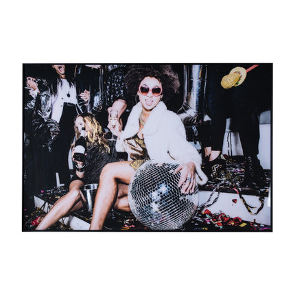 Schilderij in frame 120 cm