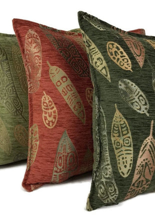 Aztec hardroze kussenhoes ± 70 x 70 cm