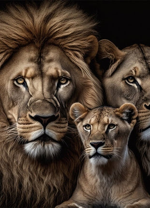 Schilderij in frame 110 cm